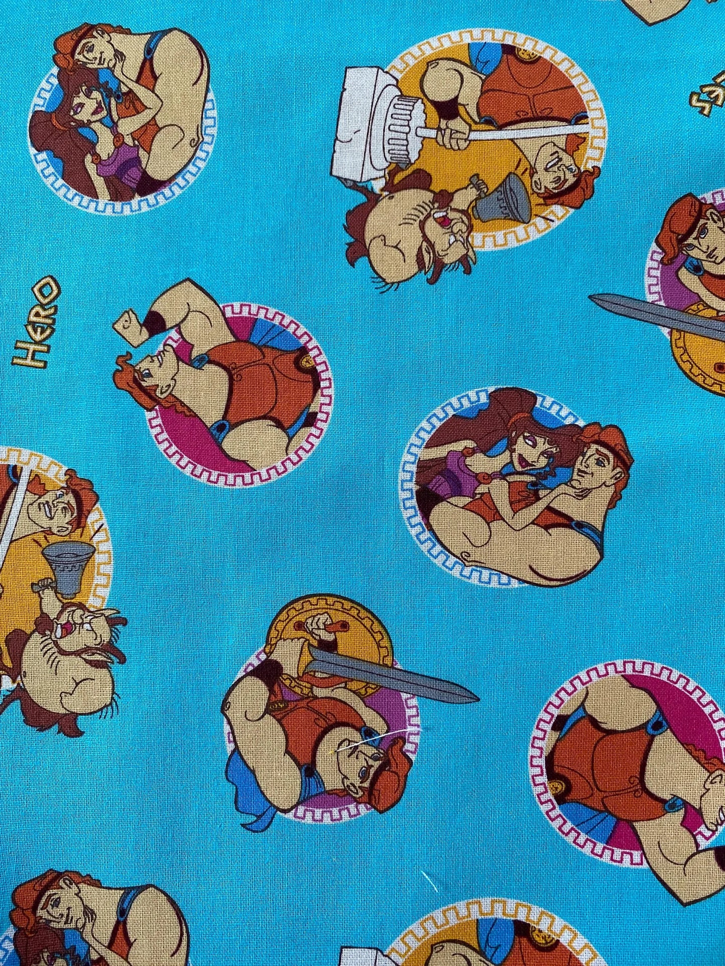 Handmade Child Hercules Backpack With Draw Straps