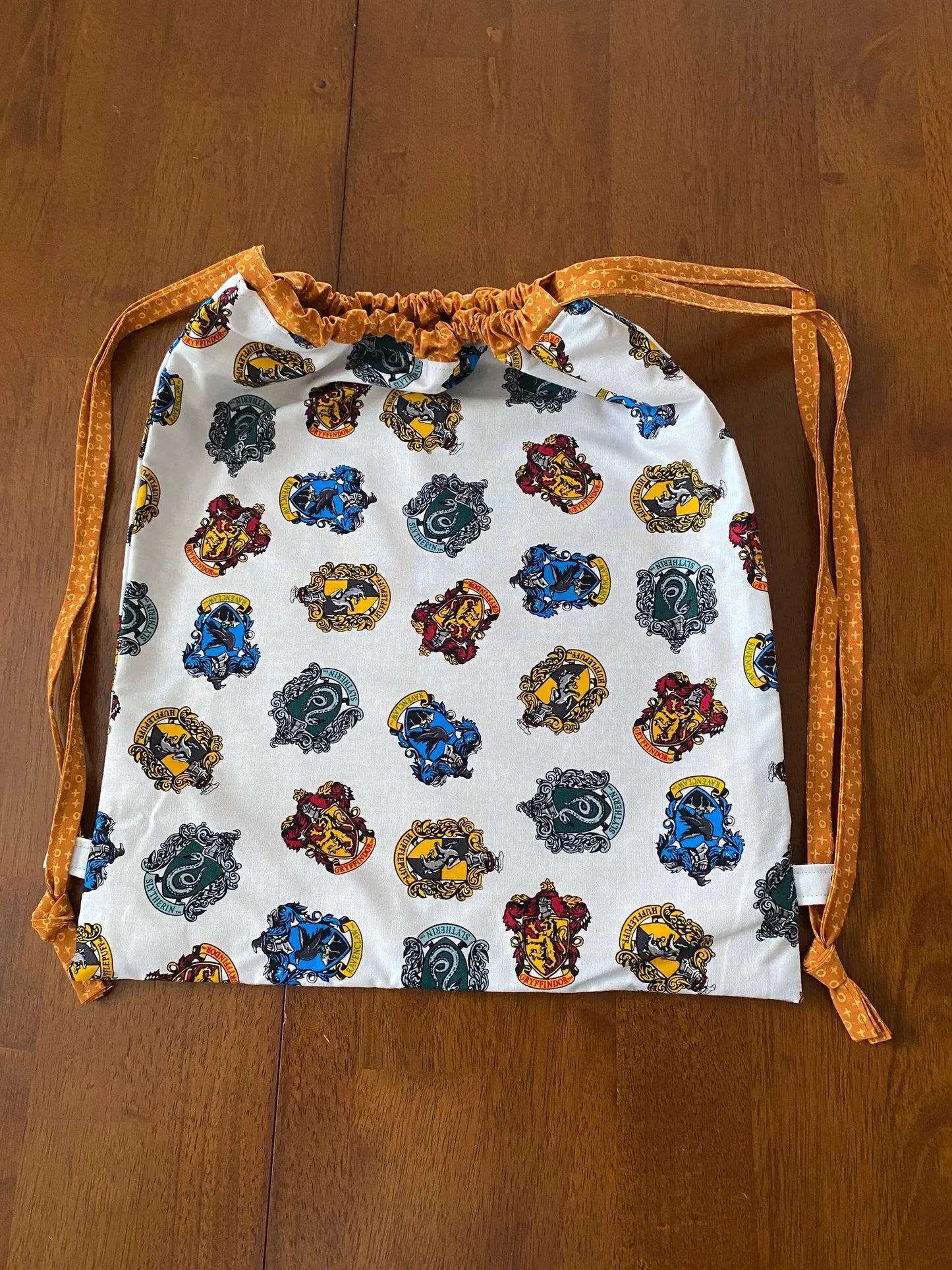 Handmade Child Harry Potter Backpack With Draw Strap