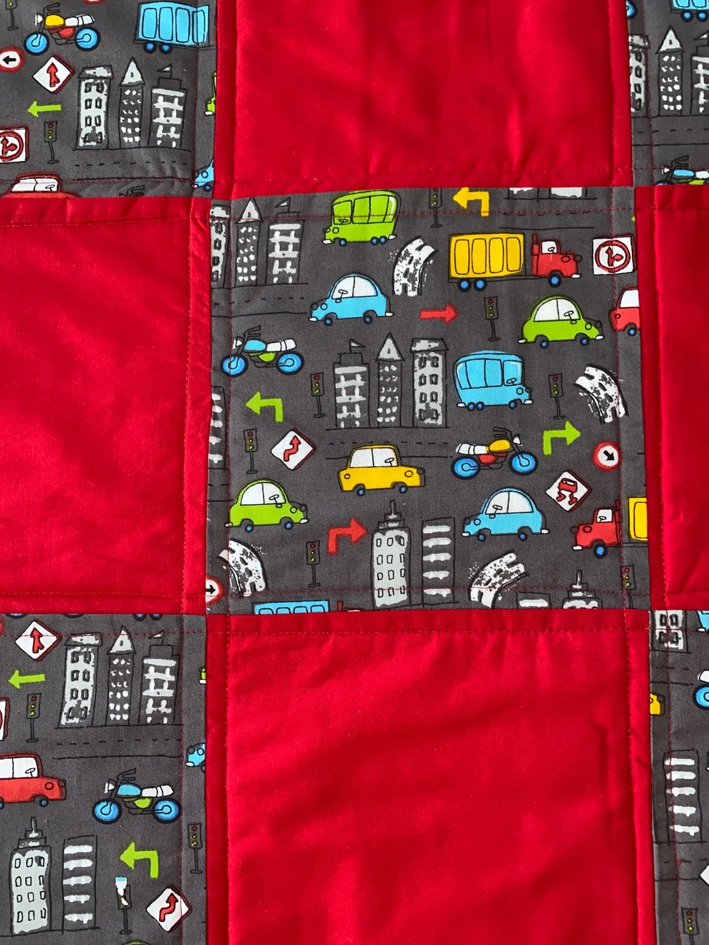 Toddler Cars and Trucks Quilt