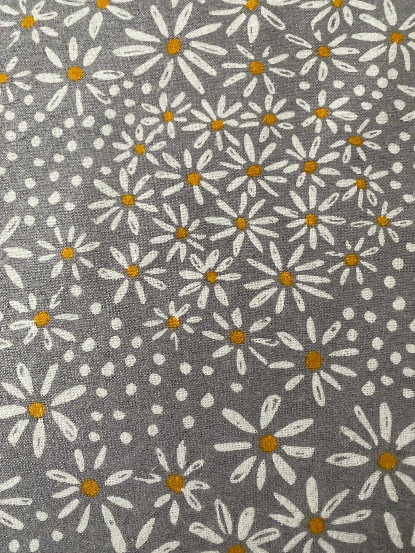 Handmade Standard/Queen Size Flannel Pillowcase Tiny Daisies