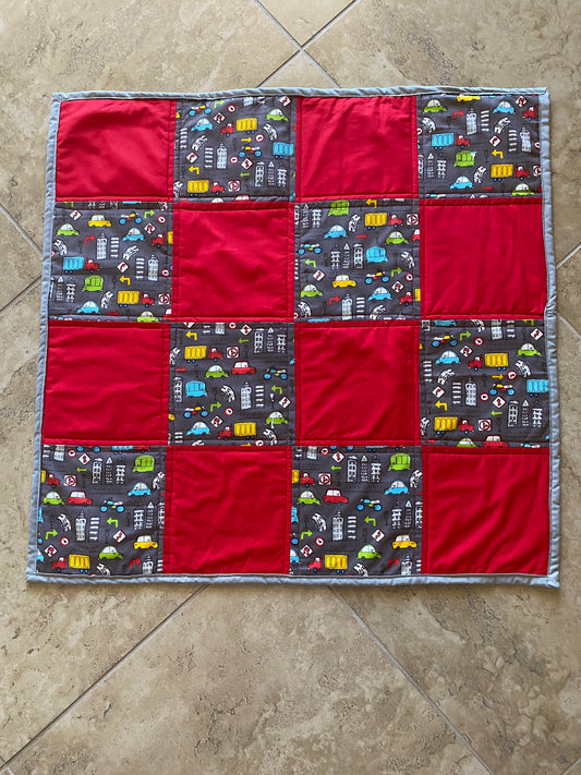 Toddler Cars and Trucks Quilt