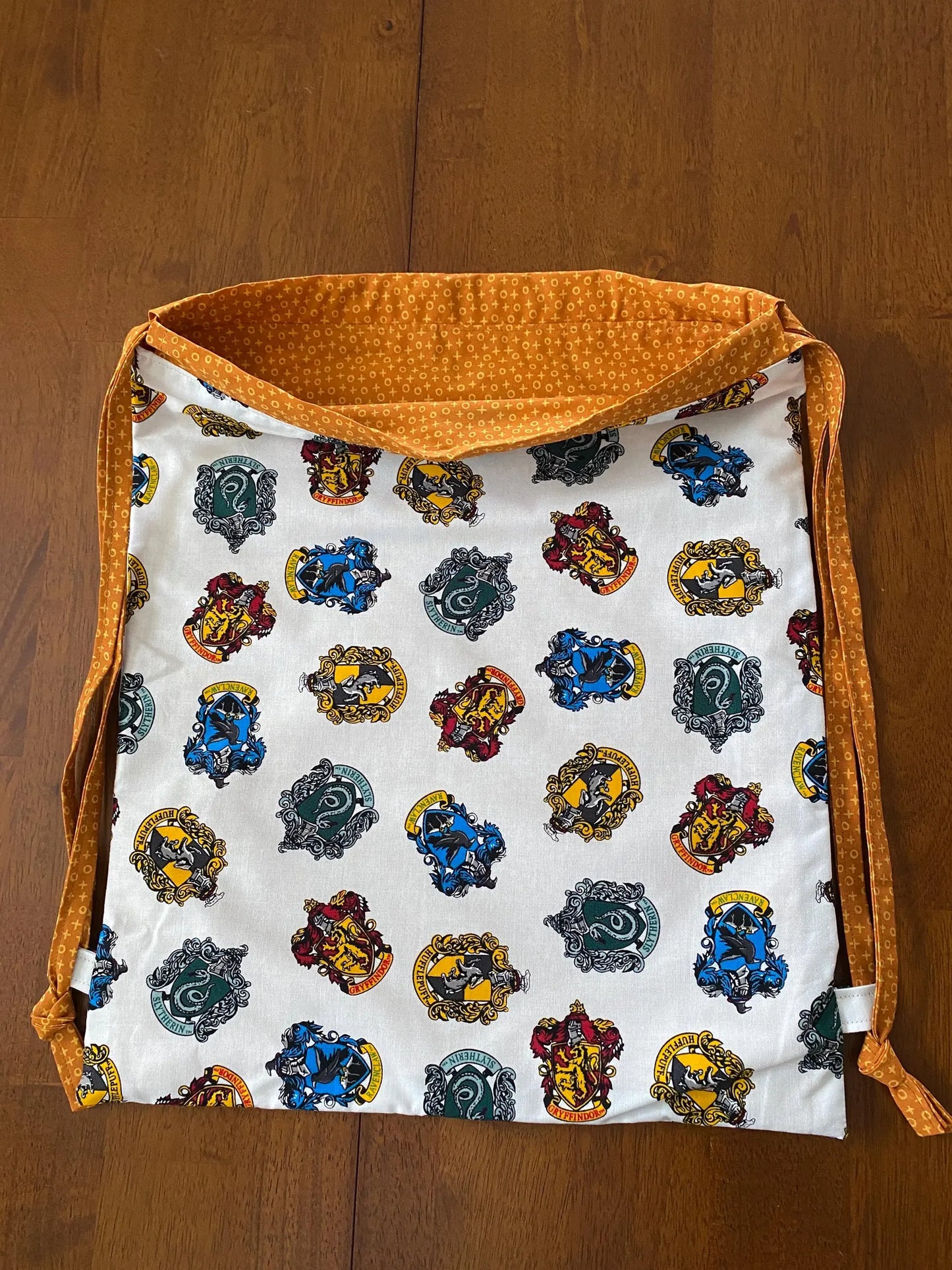 Handmade Child Harry Potter Backpack With Draw Strap