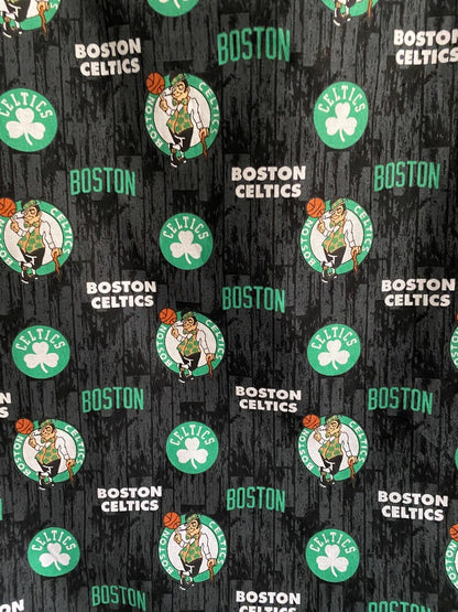 Handmade Lined Large Size Boston Celtics Tote Bag