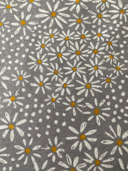 Handmade Standard/Queen Size Flannel Pillowcase Tiny Daisies
